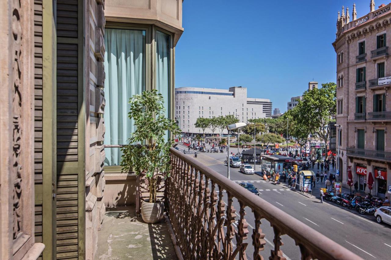 Ferienwohnung Plaza Catalunya Barcelona Exterior foto